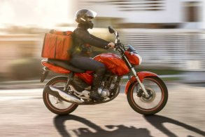 Entregador de moto