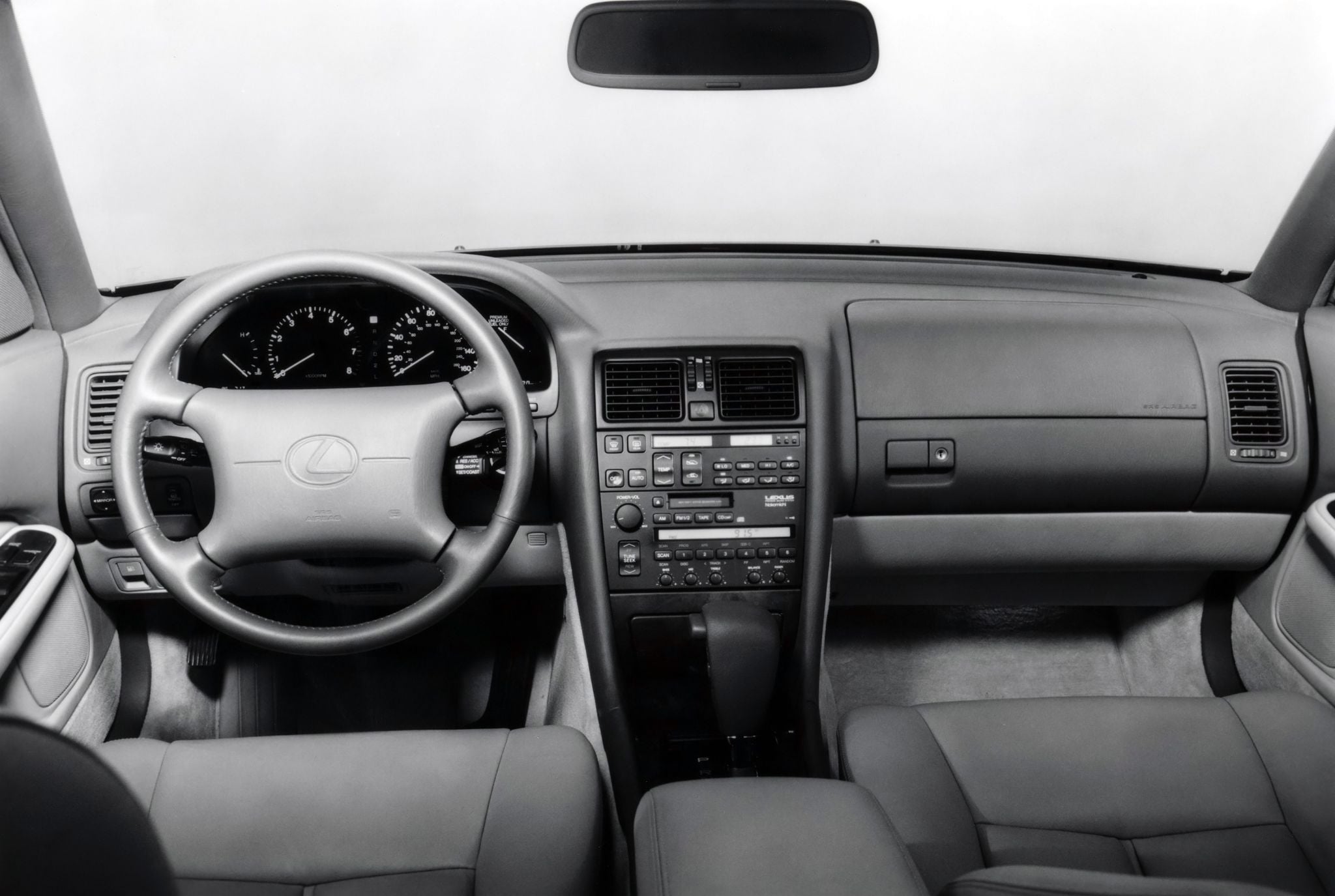 lexus ls 400 interior painel