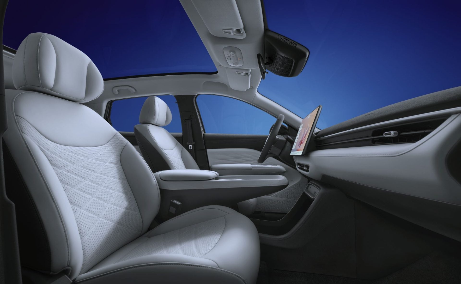 BAIC arcfox t1 interior bancos dianteiros