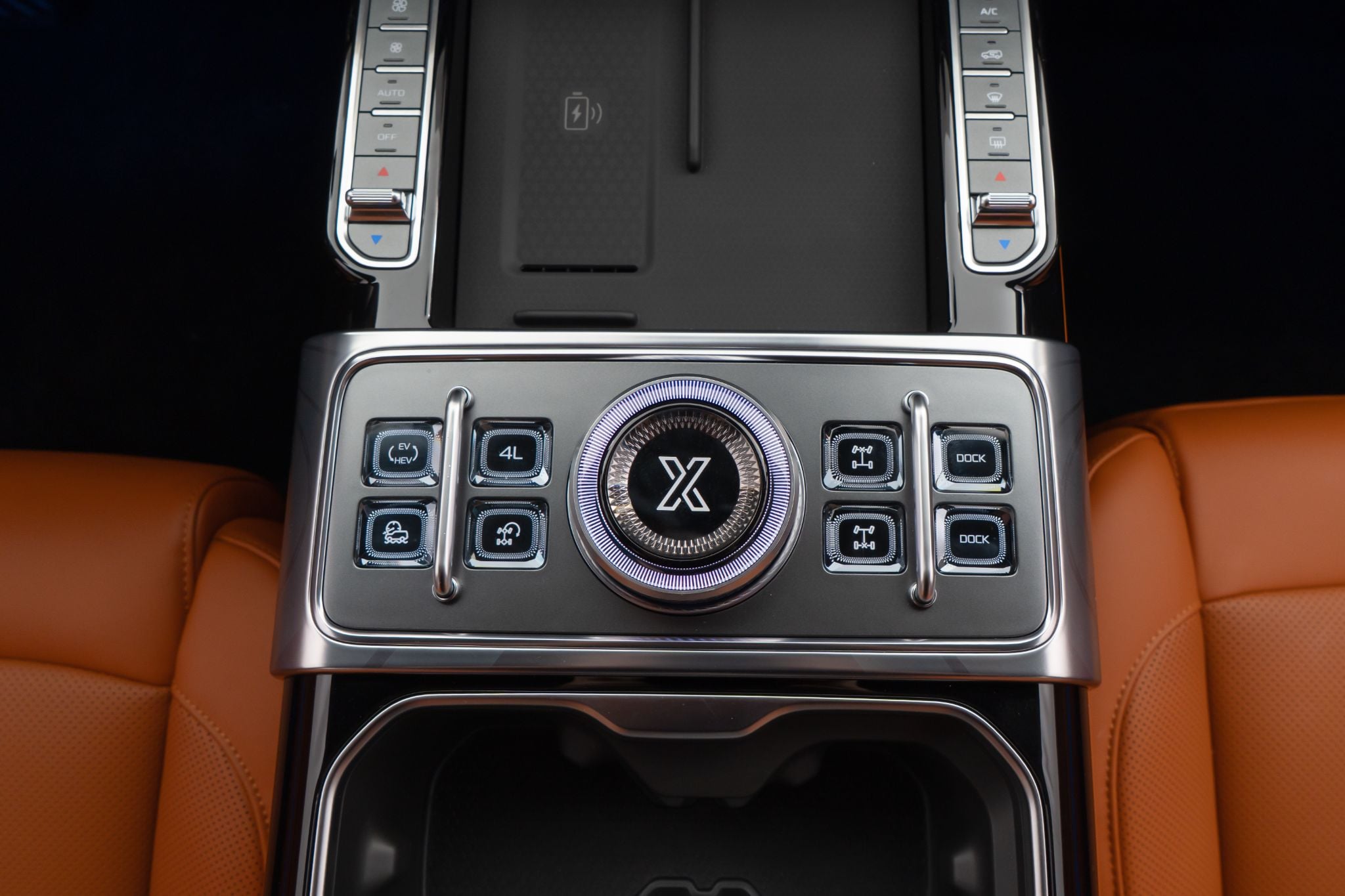 Jetour G700 interior console