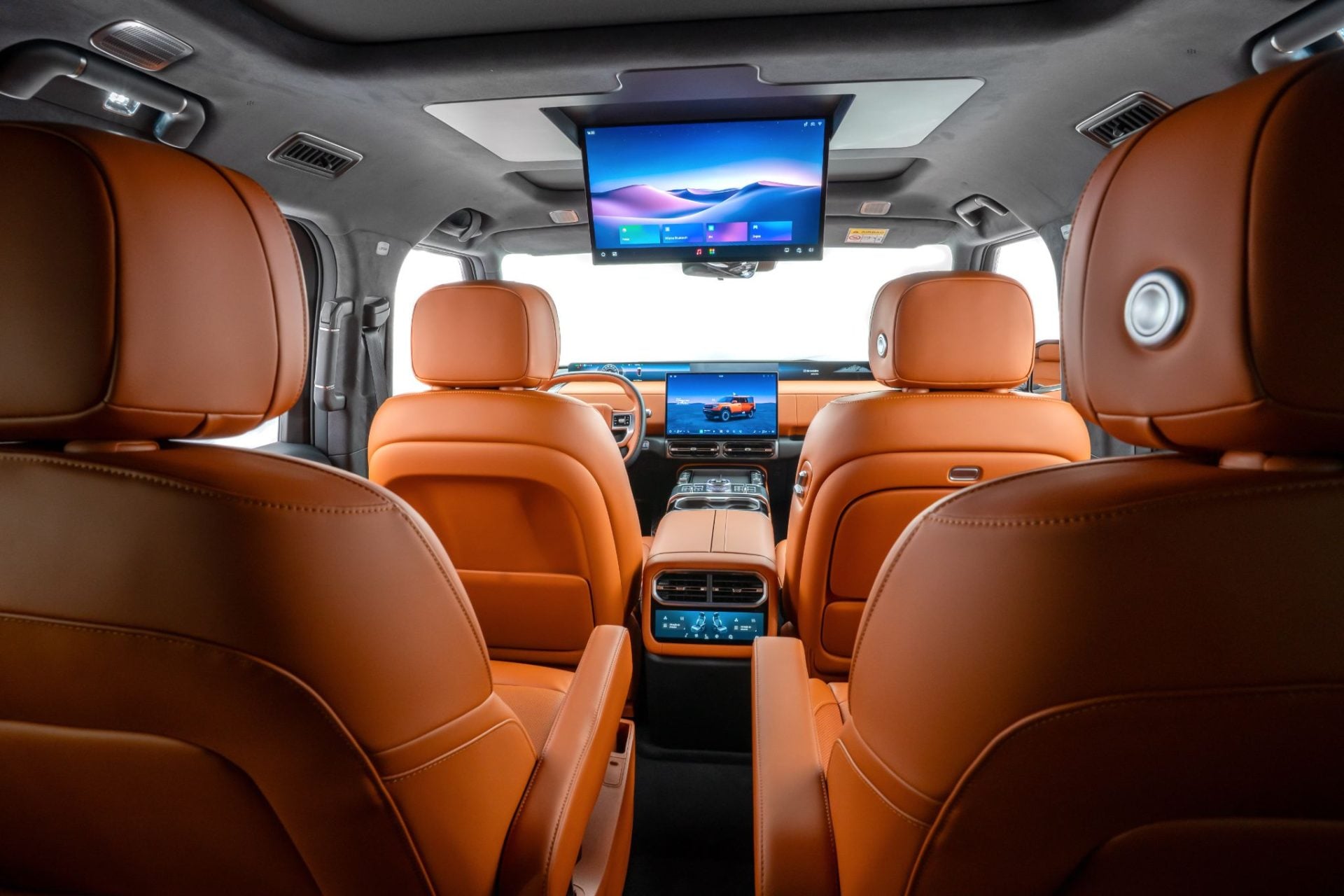 Jetour G700 interior tela teto