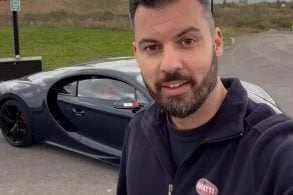 Mate Rimac CEO Bugatti perseguição Chiron