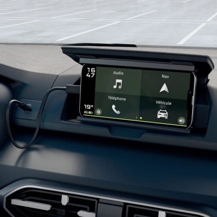 Dacia Sandero media control