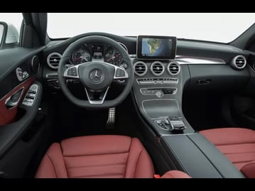 mercedes-benz c-250-sport-coupe-2017 painel