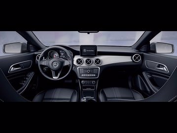 mercedes-benz cla-200-urban-dct-flex-2017 painel