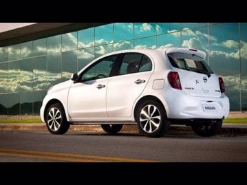 nissan march-16-16v-sl-cvt-flex-2017 lateral
