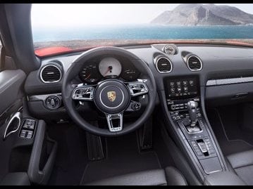 porsche boxster-25-s-2017 painel