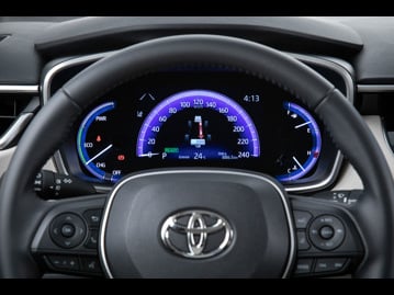 toyota corolla-altis-hybrid-18-aut-2020 instrumentos